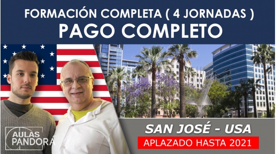PAGO COMPLETO -  Aplazado hasta 2021 ( San Jose, EEUU) - Formación completa ( 4 Jornadas ), LA NUEVA TERAPIA LNT®