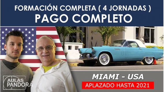 PAGO COMPLETO - Aplazado hasta 2021 ( Miami, EEUU) - Formación completa ( 4 Jornadas ), LA NUEVA TERAPIA LNT®