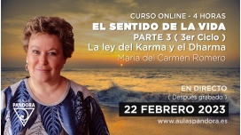 22 Febrero 2023 | Curso online: EL SENTIDO DE LA VIDA – Parte 3 ( 3er Ciclo ) – M. Carmen Romero