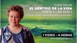22 Marzo 2023 | Curso online: EL SENTIDO DE LA VIDA – Parte 4 ( 3er Ciclo ) – M. Carmen Romero